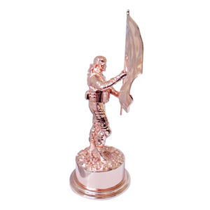 Металлические изделия на заказ с гравировкой, полированная награда почетного караула, награда, трофей, форма, скульптура для полиции и вооруженных сил - Product Image 4