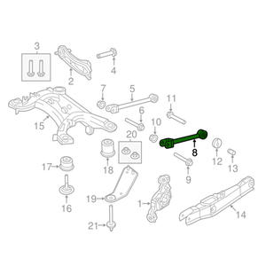 Barra de Suspensión Chrysler 200 Dodge Avenger 68186064AC, Pieza de Repuesto del Sistema de Suspensión MacPherson - Product Image 4