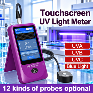 Sondeur UV modulaire Linshang LS135 avec sondes UVA, UVB, UVC interchangeables pour les tests d'irradiance - Product Image 6