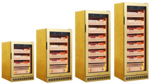 Humidor de Cigarros de Cedro Español, Acero Inoxidable, a Gas, con Control Climático, Doble Zona, Dos Puertas, 860L, Compresor Grande - Product Image 6