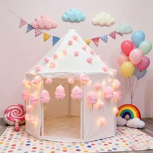 Carpa de Lona Octogonal de Estilo Nórdico, Carpa Infantil Personalizada para Acampar en Interiores, Juguetes para Niños, Casa de Juegos para Bebés, Casa Pequeña de Lujo para Niños - Product Image 4