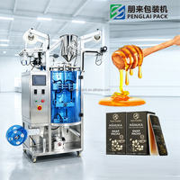 Machine automatique d'emballage de miel en sachet individuel, machine de remplissage et de scellage de sachets de miel liquide