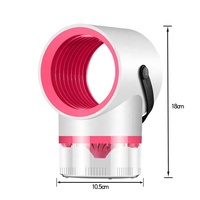 Lampe anti-moustiques et tue-mouches portable rechargeable à lumière UV JZ, écologique, à semi-conducteurs, pour chambre et salon, portée 20-50m