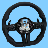 Volant de voiture en cuir sport pour BMW F30 F10 F15 F36 F20 F22 F25 F32 M3 M5 E46 E60 E70 E90 E91 M