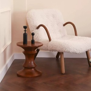 Simple New Corner <strong>Stool</strong> Tea Table Minimalist European House Home Office Hotel Metal Glass Wooden Coffee Tables Furniture <strong>Set</strong> - Product Image 3