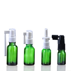 Nhà Máy Bán Buôn <span class=keywords><strong>5Ml</strong></span> 10Ml 15Ml 20Ml Tùy Chỉnh Màu Xanh Lá Cây Thủy Tinh Mũi Phun Chai Bao Bì (GES03-G) - Product Image 1