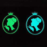 PU Glow in the Dark HTV Hoge Kwaliteit Luminescerende Warmtetransfer Vinyl Groothandel Cricut Warmtepers Strijkfolie voor T-shirts, Hoeden, Tassen Renli