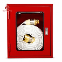 Armoire extérieure en métal pour extincteur et dévidoir, boîte de rangement pour équipement de lutte contre l'incendie