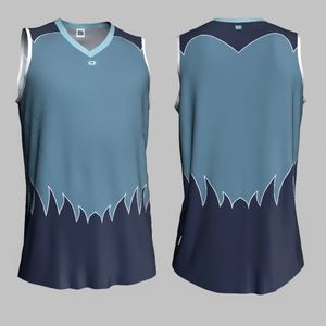 Personnalisable de haute qualité OEM Basketball Jersey Respirant Plus Size Set Color Combination Design - Product Image 1