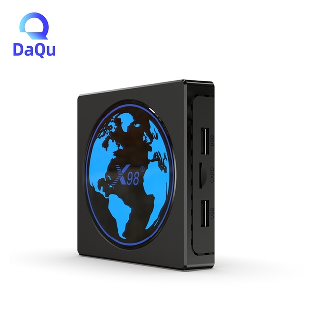 Latest Amlogic S905W2 Chip Android 11 Set-top Box X98 Mini 2G 16G 4G 32G 64G 2.4G 5G Dual WiFi 100M Lan Smart 4K TV Box X98 Mini
