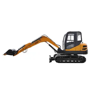 CE EPA Approved Earth Moving Machinery 6.5ton 7.5ton crawler excavator with Quick Hitch