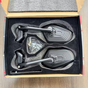 SHENAO Neue Universelle CNC-Klappspiegel für Yamaha MT-03/MT-<span class=keywords><strong>07</strong></span>/MT-09/MT-15 Edelstahl Kugelgelenk 3D-Textur Oberseite Konvex - Product Image 3
