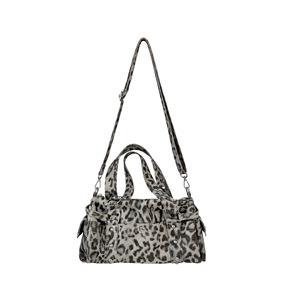 <span class=keywords><strong>Sac</strong></span> à bandoulière imprimé léopard sur mesure, nouvelle arrivée, sacs à bandoulière à rivets tendance pour femmes et hommes, sacs fourre-tout - Product Image 2
