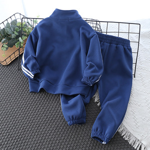 Pantaloni Casual per il tempo libero Patchwork per <span class=keywords><strong>ragazzi</strong></span> Set <span class=keywords><strong>di</strong></span> due pezzi nuovi completi sportivi per bambini completi <span class=keywords><strong>di</strong></span> abbigliamento alla moda per <span class=keywords><strong>ragazzi</strong></span> e ragazze - Product Image 6