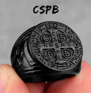 Venta al por mayor Venta caliente joyería de moda Vintage Acero inoxidable Cruz Punk Hip Hop <span class=keywords><strong>anillo</strong></span> para <span class=keywords><strong>hombre</strong></span> regalo - Product Image 5