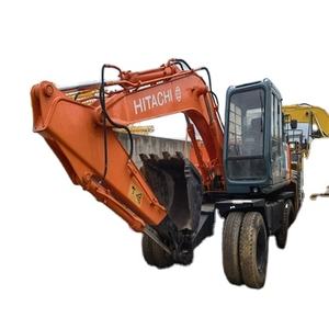 <span class=keywords><strong>100</strong></span>% Pronto Pequeno <span class=keywords><strong>Hitachi</strong></span> 10 Ton Escavadeira De Rodas em Estoque <span class=keywords><strong>Hitachi</strong></span> EX <span class=keywords><strong>100</strong></span> WD Escavadeira De Rodas Usada para Venda - Product Image 1