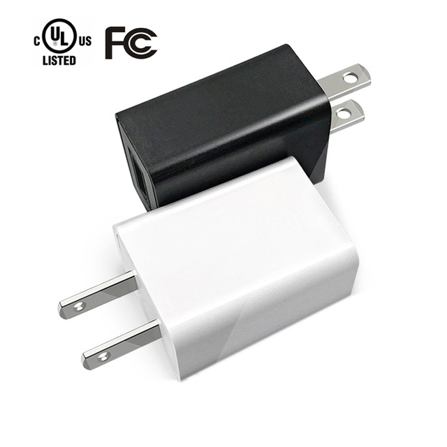 Premium  FCC CEC DOE Certified US AC Plug 5V 2A 10W USB a Wall Travel Charger Adapter for iPhone Samsung Mobile Cell Phones