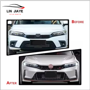 Pare-chocs de voiture en plastique PP GEN 11 grilles de voiture becquet 2022 pour <span class=keywords><strong>Honda</strong></span> <span class=keywords><strong>civic</strong></span> berline Grille <span class=keywords><strong>Type</strong></span> <span class=keywords><strong>R</strong></span> Grill - Product Image 3