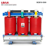 Transformateur sec à enroulement en cuivre SCB10-500/10 10kV de haute qualité, 500kVA, transformateur à résine coulée pour applications marines et offshore