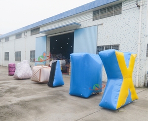 Búnkeres Inflables de PVC para <span class=keywords><strong>Combate</strong></span> en Campo de Batalla, Certificación CE, para Tiro con Arco, Juego CS, Arco Recurvo, Flecha, <span class=keywords><strong>Paintball</strong></span> - Product Image 2