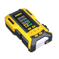 Démarreur de voiture 12V haute performance avec pompe à air et lampe LED multifonction d'urgence