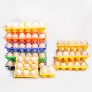 Shengyiyuan 30 delik ayrılmış alt ve üst ile renkli plastik yumurta tepsisi yumurta daha güzel ekran için - Product Image 1