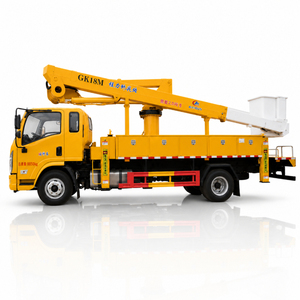 SHACMAN 18m 45kV Insulated Bucket Truck with Articulated Telescopic <b>Boom</b> for Power Utility Maintenance - Product Image 3