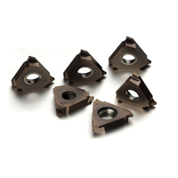 Plaquettes CNC en carbure de tungstène personnalisables OEM, revêtement PVD/CVD, dureté HRC40-92, outils de tournage pour le bois et la fraisage, ISO9001