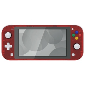 Coque de remplacement transparente rouge EXtremeRate NSL pour manette portable, coque personnalisée pour Nintendo Switch Lite - Product Image 3