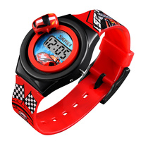 Skmei 1376 Relojes baratos para niños Moda Coche Digital Navidad Cronógrafo Reloj de pulsera de plástico