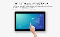 Hardware POS de buena calidad, con pantalla táctil digital y terminal POS base plegable, para Windows o Android, ya sea en el momento de la llegada