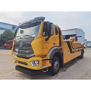 Factory Direct HOWO 6 Ton Integrated Wrecker <b>Hook</b> and Chain Tow Truck 4x2 Hydraulic Recovery for Urban Rescue - Product Image 3