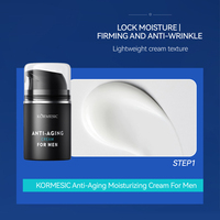 KORMESIC - Set de Cuidado Facial y de la Barba para Hombre de Marca Propia, Crema Hidratante Reafirmante de Larga Duración, Suero Limpiador, Productos para el Cuidado de la Piel