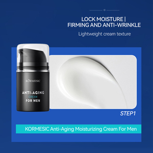 KORMESIC - <span class=keywords><strong>Set</strong></span> de Cuidado Facial y de la <span class=keywords><strong>Barba</strong></span> <span class=keywords><strong>para</strong></span> Hombre de Marca Propia, Crema Hidratante Reafirmante de Larga Duración, Suero Limpiador, Productos <span class=keywords><strong>para</strong></span> el Cuidado de la Piel - Product Image 5