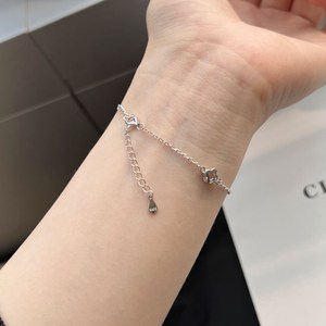 High Quality Luxury Designer <strong>Brand</strong> <strong>Jewelry</strong> Women Flower Bangle <strong>Lucky</strong> Four Leaf Clover Excellent Zircon Bracelet - Product Image 3