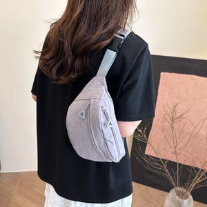 Riñonera minimalista de moda para estudiantes escolares, riñonera personalizada para mujer, bandolera de un solo hombro, riñonera deportiva para chicas jóvenes al aire libre - Product Image 5