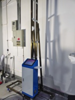 Máquina de pintura vertical altamente duradera, impresora de mural de pared UV 3D, máquina de pintura inteligente