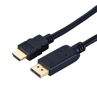 Adaptateur DP vers HDMI mâle vers Displayport vers HDMI, convertisseur 1080/1080 px pour ordinateur portable et projecteur