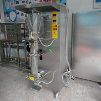 Mesin Pengemas Kantong Cair 100-500Ml, Sistem Pengisian Air untuk Kemasan Jus/Susu/Air/Cuka/Sirup