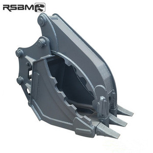 Digger abrazadera cubo diseñado para bosque Aplicación de 12 toneladas excavadora - Product Image 2