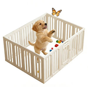 Cuccia per Cani da Interno di Alta Qualità, Regolabile in Altezza, Impermeabile, in Acrilico e HDPE, Forma Rettangolare con Chiusura a Bottone - Product Image 1