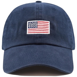 Gorra de Béisbol Personalizada de Fábrica, Sin Aranceles, con Bordado de la Bandera Americana, 100% Algodón Premium, Ajustable, para Papá - Product Image 6