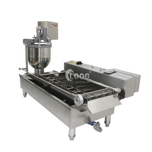 Usine chinoise professionnelle de machines <span class=keywords><strong>à</strong></span> beignets, friteuse <span class=keywords><strong>à</strong></span> beignets <span class=keywords><strong>à</strong></span> double rangée, 3 jeux de moules, entièrement automatique, pour beignets <span class=keywords><strong>à</strong></span> la farine et au lait - Product Image 5