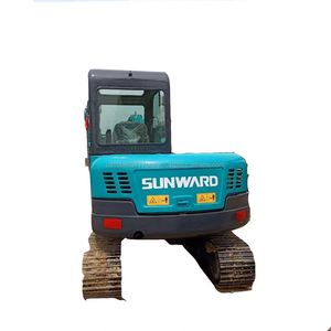 Excavadora hidráulica de cadenas Sunward SWE 60E usada, rentable, en buen estado, a bajo precio, en stock, de China, la más vendida. - Product Image 1