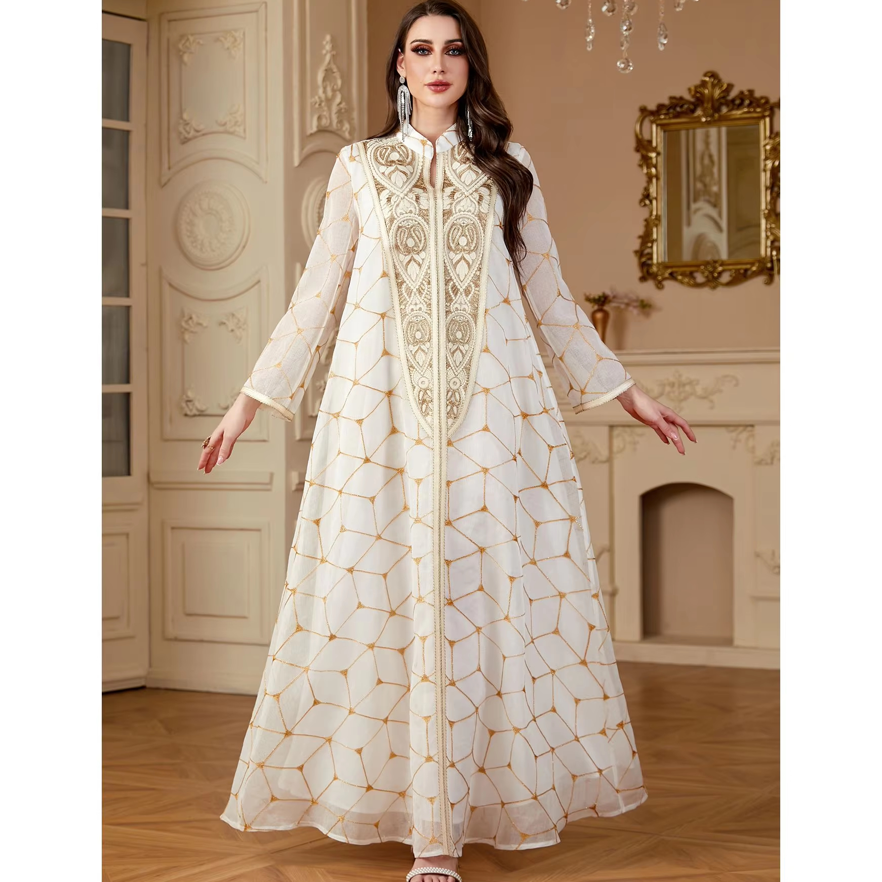Embroidery Women Kaftan Girl Party Dresses Luxury Abaya Dubai Women's  Modest Abaya Women Muslim Dress| Alibaba.com
