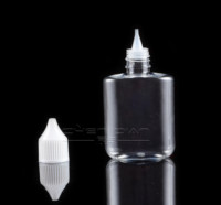 Bouteille compte-gouttes en plastique Transparent 15ml, flacon d'huile essentielle en PVC avec embout, vente en gros, 50 pièces