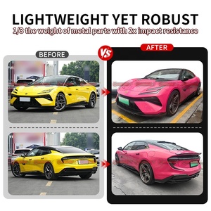 Mejor Precio: Kit de Carrocería de Fibra de Carbono Seca Estilo Abina para Lotus Emeya - Labio Delantero, Trasero, Faldones Laterales, Spoiler y Ventilaciones - Product Image 4