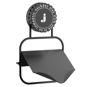 Support mural en métal à ventouse pour savon, sans perçage, égouttoir double couche - Product Image 5