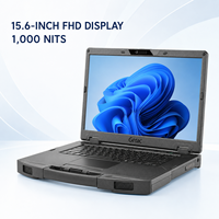 Ordinateur portable robuste Getac S510 15,6 pouces FHD 1000 Nits prêt pour l'IA, Windows 11 Pro, pour le travail sur le terrain industriel