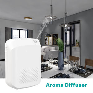 Diffuseur <span class=keywords><strong>d</strong></span>'arômes intelligent électrique sans eau, contrôle par application, purification de l'<span class=keywords><strong>air</strong></span>, humidification, grande capacité de 400 ml, montage mural pour voiture et maison - Product Image 4